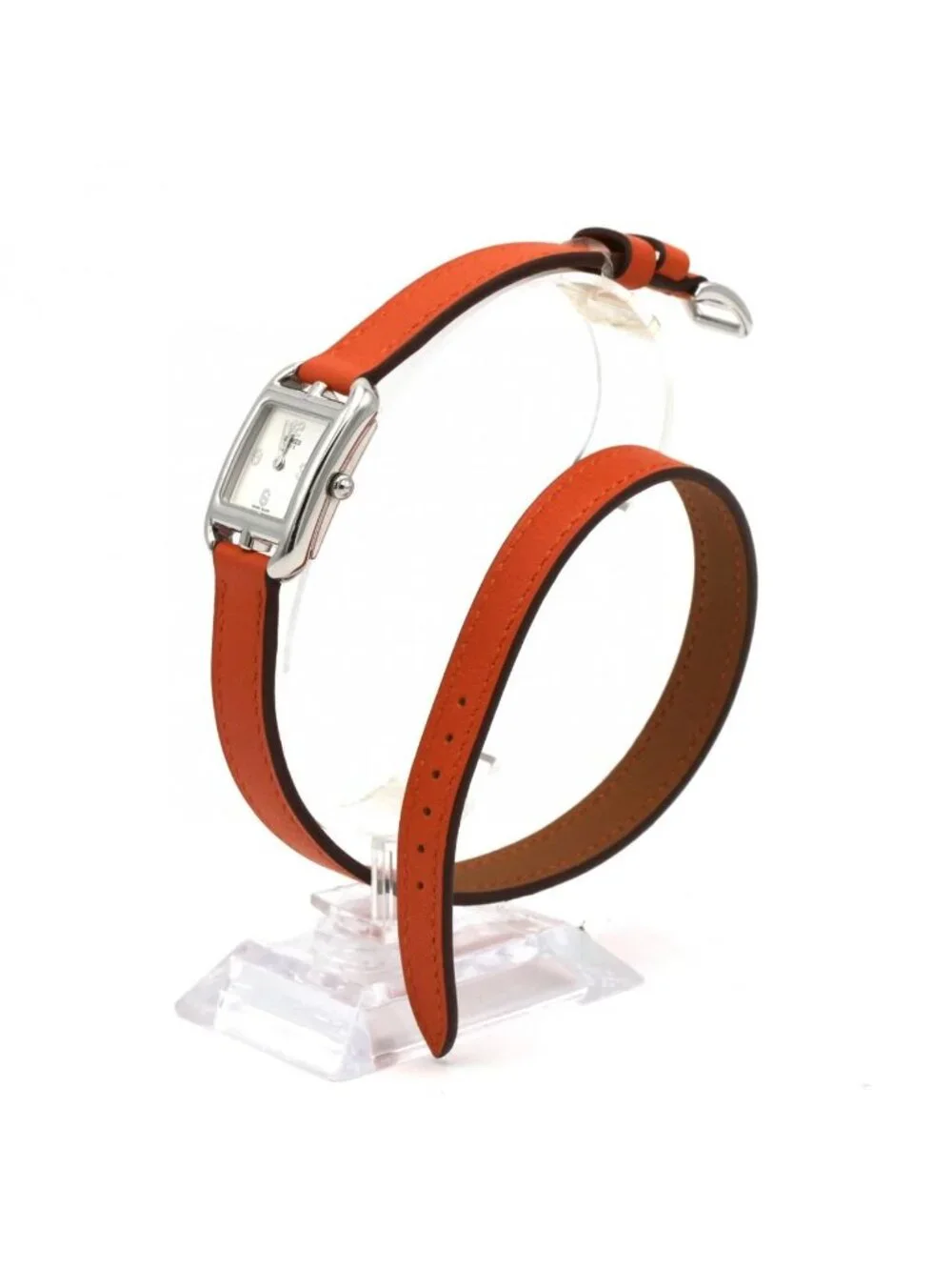 Hermes Cape Cod Mini Double Tour SS Quartz Watch